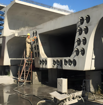 尖扎压浆料施工流程及注意事项